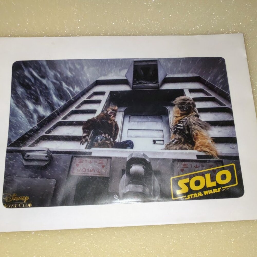 Solo: A Star Wars Story Lithograph